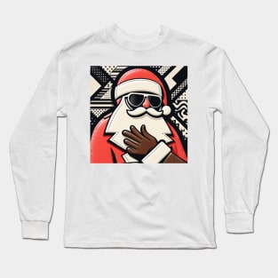 Funky Santa's Coming To Town Long Sleeve T-Shirt